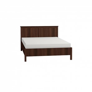 Полуторная кровать Sherlock 43 + 3.1 Основание с гибкими ламелями металл 1400, Орех шоколадный в Новом Уренгое