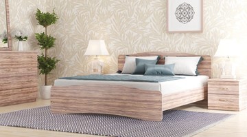 Кровать Лира, 160х200 с основанием, сонома в Надыме