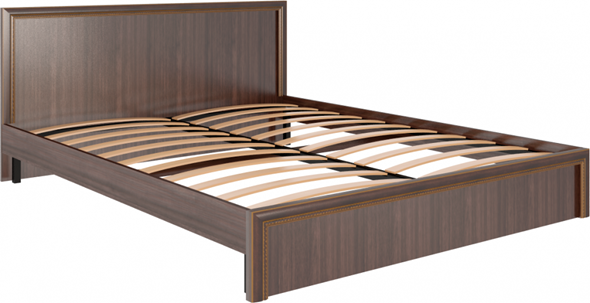 Кровать Беатрис М07 (Орех Гепланкт) в Салехарде - изображение