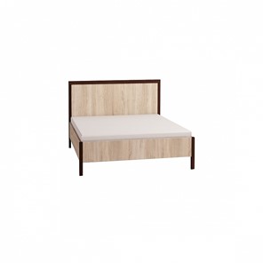 Кровать односпальная Bauhaus 4 + 4.1 Основание с гибкими ламелями 1200, Дерево, Дуб Сонома в Надыме