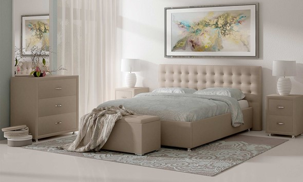 Кровать 2-спальная Siena 200х190 с основанием в Салехарде - изображение