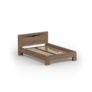 Кровать с основанием Соренто 1800, Дуб стирлинг в Салехарде - предосмотр 1