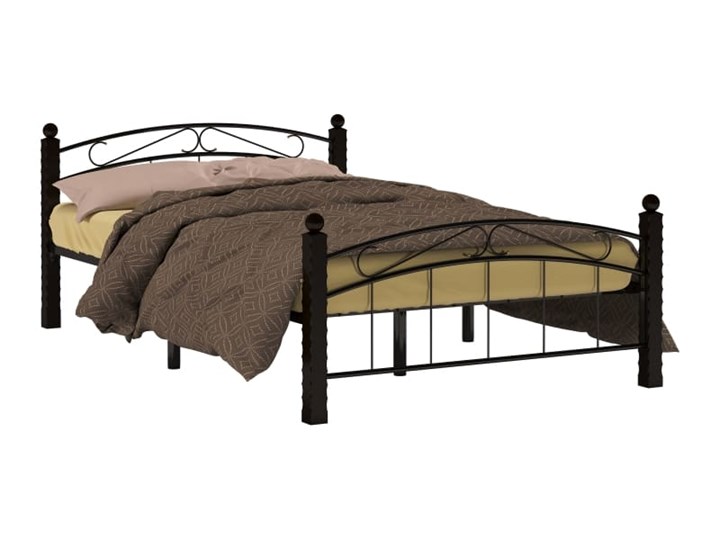 Кровать двуспальная Гарда 15, 160х200, черная в Губкинском - изображение 1