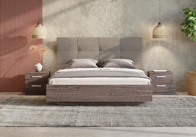 Двуспальная кровать Victoria (ясень анкор) 200х190 с основанием в Новом Уренгое - изображение 2