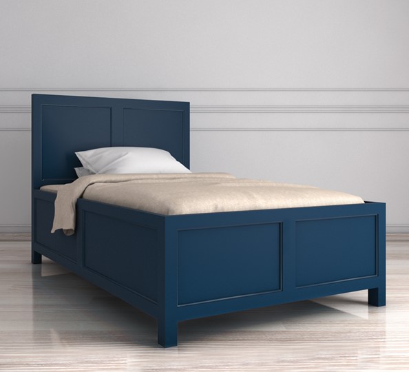 Полуторная кровать Jules Verne, (JV12ETGB), синий в Салехарде - изображение 1