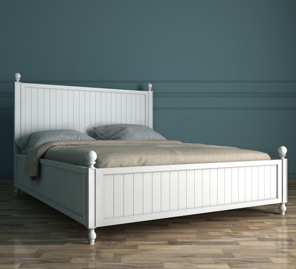 Кровать в спальню Palermo, (PL1016), белый в Лабытнанги - изображение 1