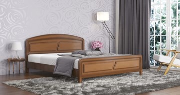 Кровать двуспальная СВ-Стиль Ева 160*200 с основанием в Салехарде