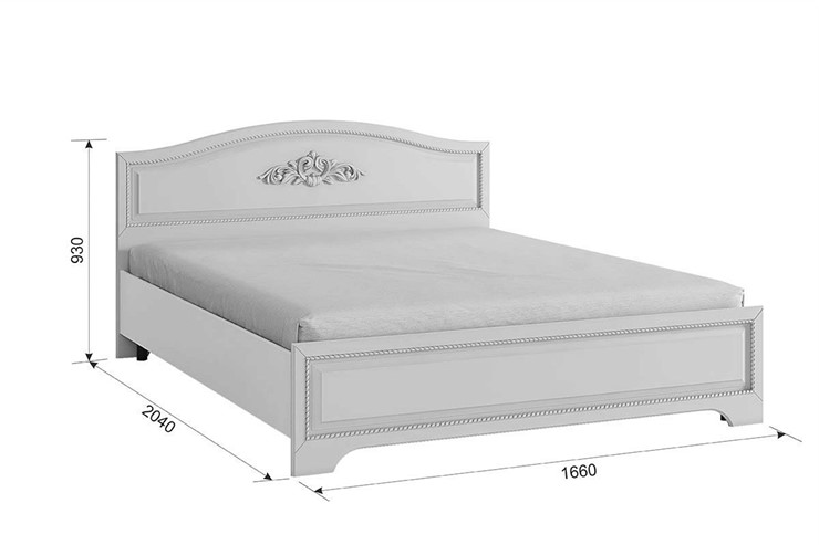 Кровать 1.6 (комфорт) Белла (1600х2000) в Надыме - изображение 4