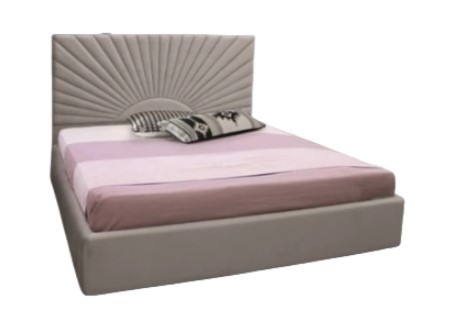 Кровать без механизма с мягким изголовьем Майя 1500х2150 мм в Салехарде - изображение