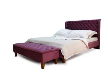Кровать без механизма 2х-спальная Моника 2 с высокими ножками 2200х2150 мм в Лабытнанги