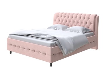 Кровать Como (Veda) 4 180х200, Велюр (Ultra Розовый мусс) в Салехарде