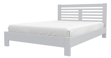 Полутороспальная кровать Линда (Белый Античный) 140х200 в Салехарде