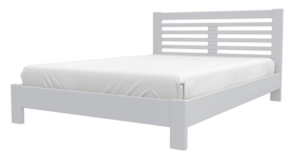 Полутороспальная кровать Линда (Белый Античный) 140х200 в Тарко-Сале - изображение