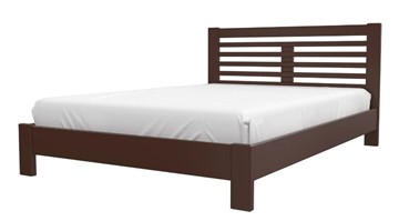 Кровать полуторная Линда (Орех) 160х200 в Новом Уренгое