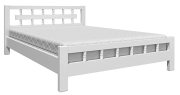 Кровать Натали-5 (Белый Античный) 140х200 в Салехарде - предосмотр 1