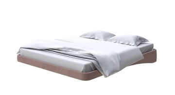 Парящая кровать 180х200, Велюр (Ultra Горячий шоколад) в Лабытнанги