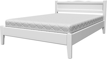 Кровать полуторная Карина-7 (Белый Античный) 140х200 в Новом Уренгое