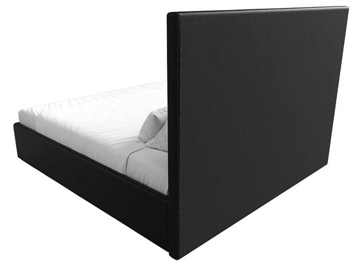 Кровать с механизмом двуспальная Афродита 160, Черный (Экокожа) в Салехарде - изображение 4