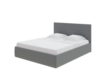 Двуспальная кровать с механизмом Alba 180х200, Рогожка (Savana Grey) в Салехарде