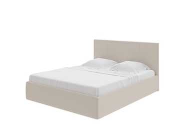 Двуспальная кровать с механизмом Alba 180х200, Рогожка (Savana Milk) в Новом Уренгое
