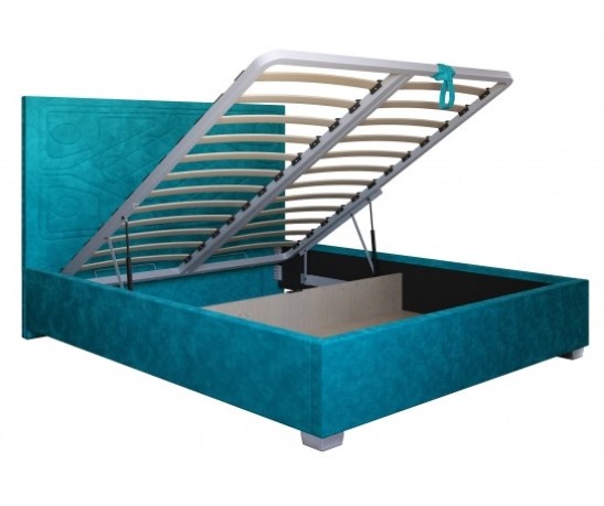 Кровать с механизмом, основанием и ящиком 2-спальная АЛЕКСИЯ 160х200 в Салехарде - изображение 3