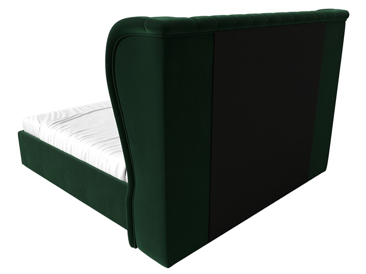 Кровать с механизмом двуспальная Далия 160, Зеленый (Велюр) в Салехарде - изображение 5