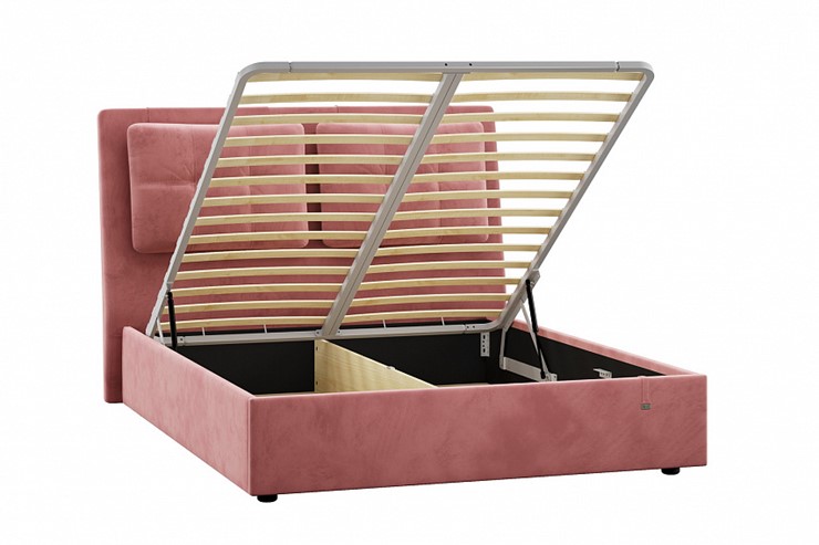 Кровать с подъемным механизмом Ester 1600, Ультра коралл в Салехарде - изображение 3