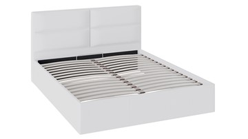 Двуспальная кровать с механизмом Глосс ТД 319.01.02 (Белый) в Салехарде - предосмотр