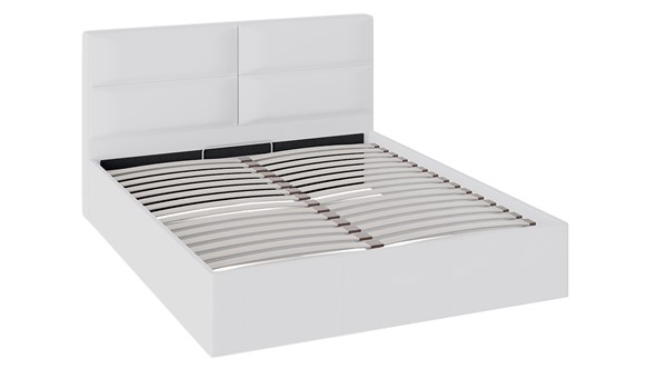 Двуспальная кровать с механизмом Глосс ТД 319.01.02 (Белый) в Салехарде - изображение