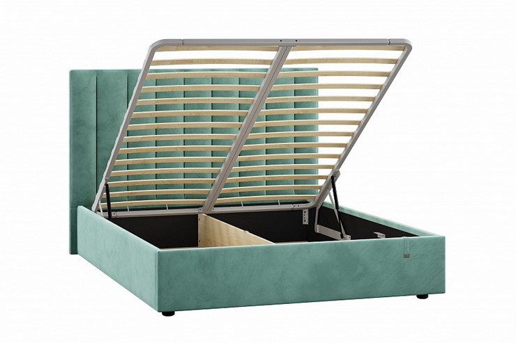 Двуспальная кровать с механизмом Ingrid 1600, Ультра минт в Салехарде - изображение 3