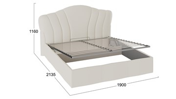 Двуспальная кровать с механизмом Сабрина ТД-307.01.02 в Салехарде - предосмотр 1