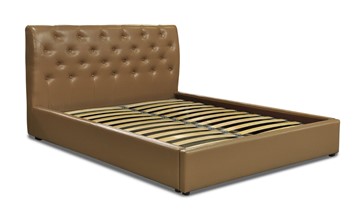 Кровать с механизмом 1.5-спальная Loft Line Софи 140х200 + дно ЛДСП в Надыме