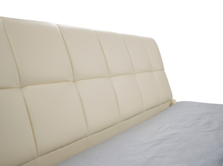 Спальная кровать Corso-6 140x200, Рогожка (Savana Berry) в Салехарде - изображение 1