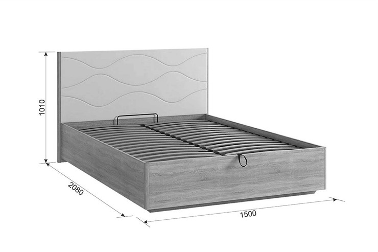Кровать Зара, 1.4 Люкс в Салехарде - изображение 3