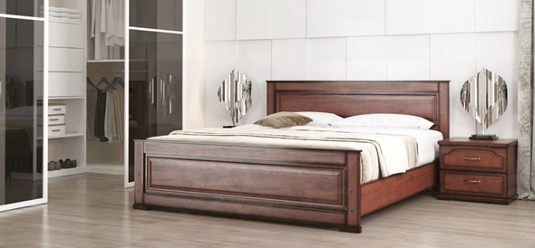 Кровать Стиль 2, 160х200 с основанием в Лабытнанги - изображение