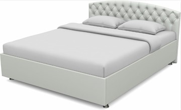 Кровать с подъемным механизмом Пальмира 1400 (Nitro White) в Надыме