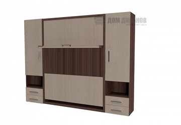 Кровать подъемная Smart (ШЛ+К 1600+ШП), шкаф правый в Лабытнанги