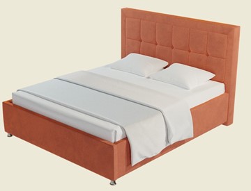 Кровать в спальню Адриана Люкс 120х200 с подъемным механизмом в Салехарде - предосмотр 3