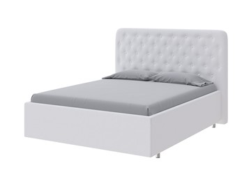 Спальная кровать Proson Classic Large 90х200, Экокожа (Белый) в Новом Уренгое