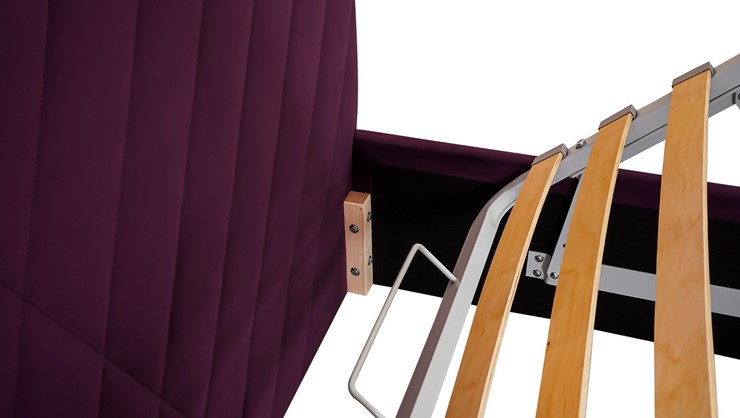Кровать спальная Эмма 1400х1900 с подъёмным механизмом в Салехарде - изображение 8