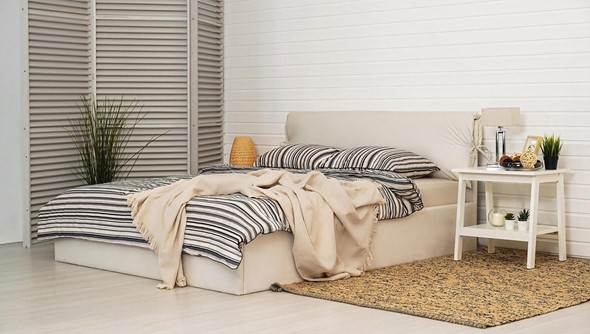 Кровать спальная Керри 900х1900 с подъёмным механизмом в Салехарде - изображение