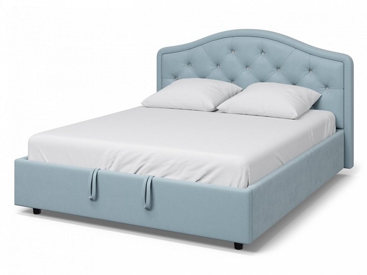Кровать полутороспальная Кристалл 4 1400х1900 без подъёмного механизма в Салехарде - изображение 1