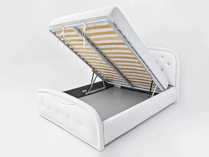 Кровать полутороспальная Кристалл 5 1400х2000 с подъёмным механизмом в Салехарде - изображение 8