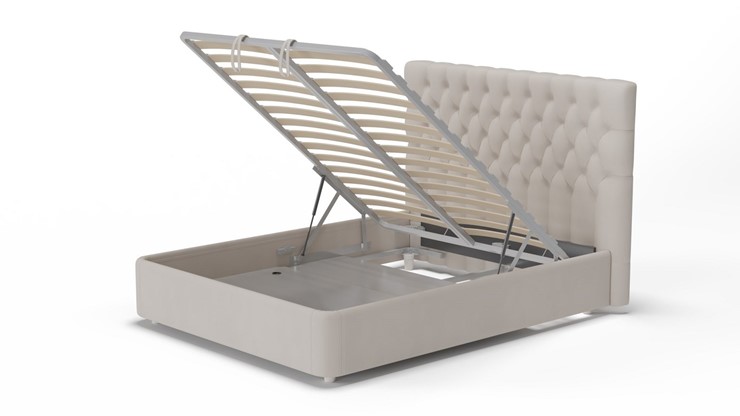 Кровать двуспальная Liberty 1600х1900 с подъёмным механизмом в Салехарде - изображение 4