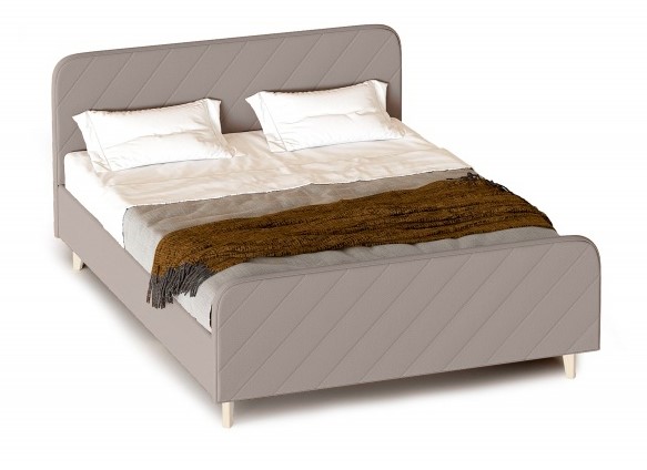 Кровать односпальная Мелоди 900 (без основания) Альба бежевый в Салехарде - изображение