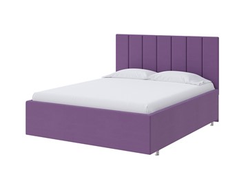 Спальная кровать Modern Large 90х200, Велюр (Forest 741 Светло-фиолетовый) в Салехарде