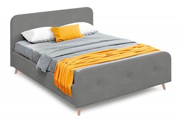 Кровать Сиерра 900 (с основанием) Торонто серый в Салехарде