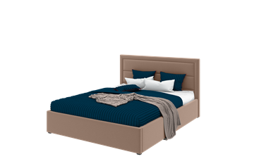 Кровать в спальню Тиана 120х200 с ортопедическим основанием velutto 21 в Салехарде