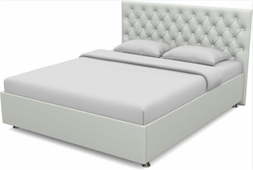 Полуторная кровать Флоренция-А 1400 с основанием (Nitro White) в Надыме
