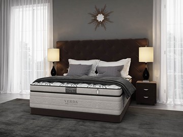 Кровать спальная Style/Basement 160х200, Флок (Велсофт Спелая слива) в Ноябрьске
